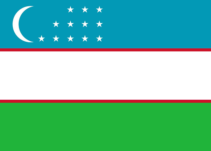 Flag of Uzbekistan