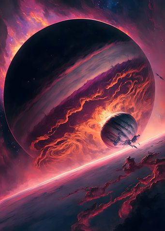 beautiful Space Landscape