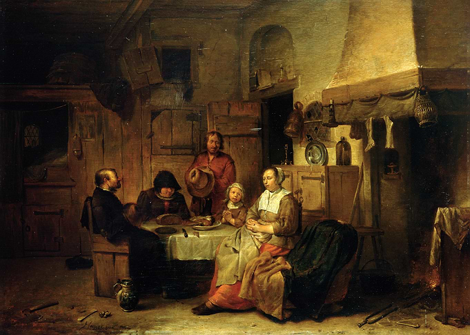 A Family Praying