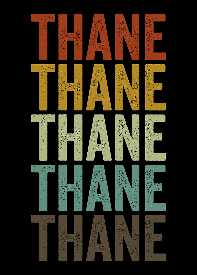 Thane India Retro Vintage