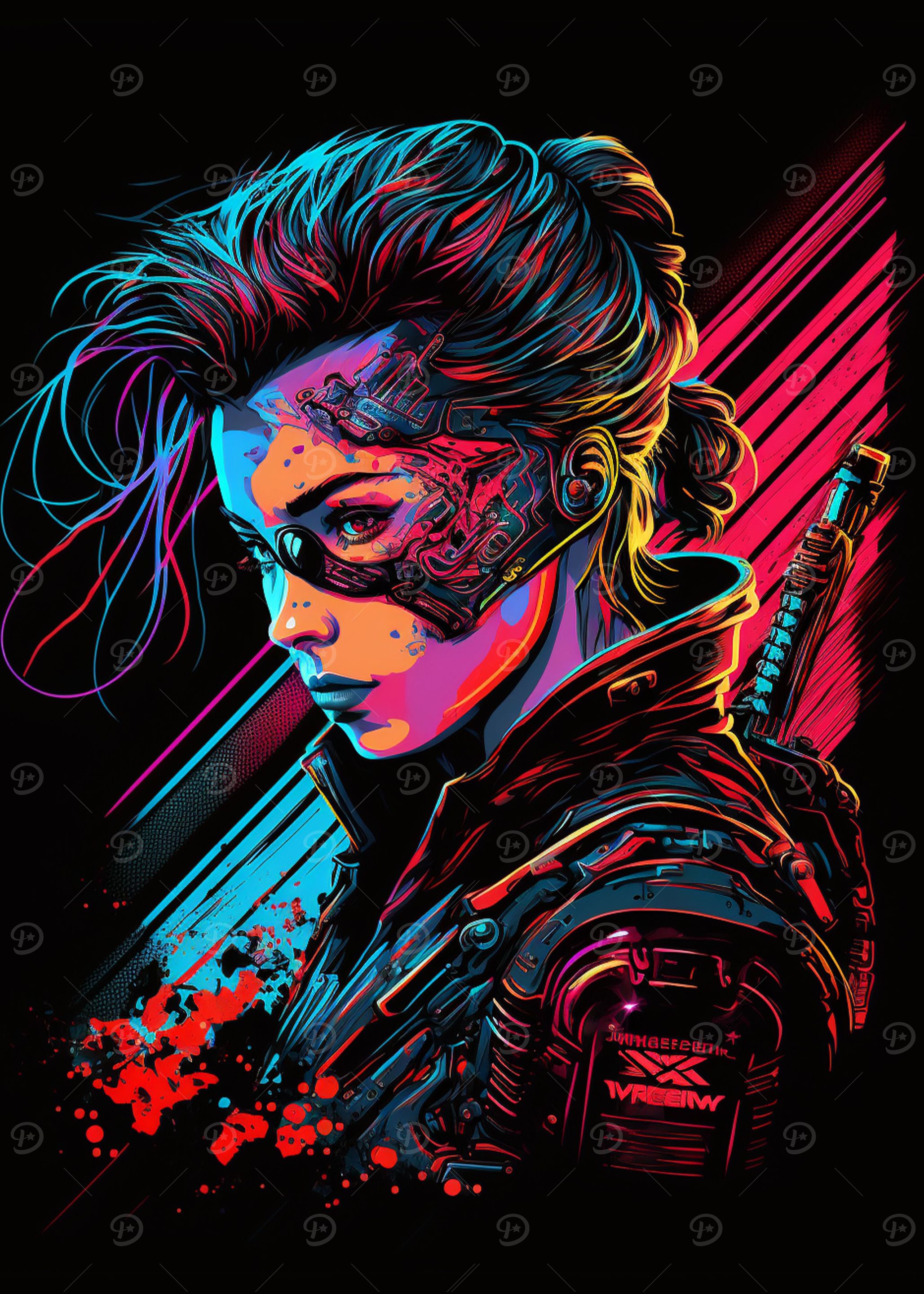 Femme Cyberpunk