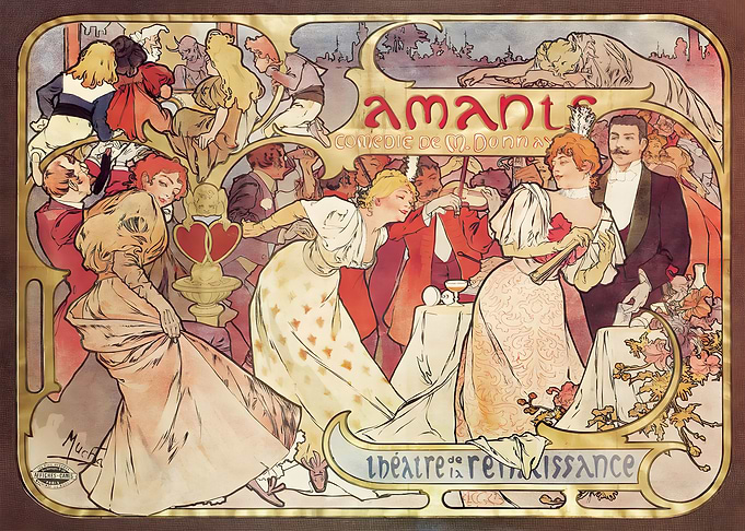 Alphonse Mucha Art Nouveau