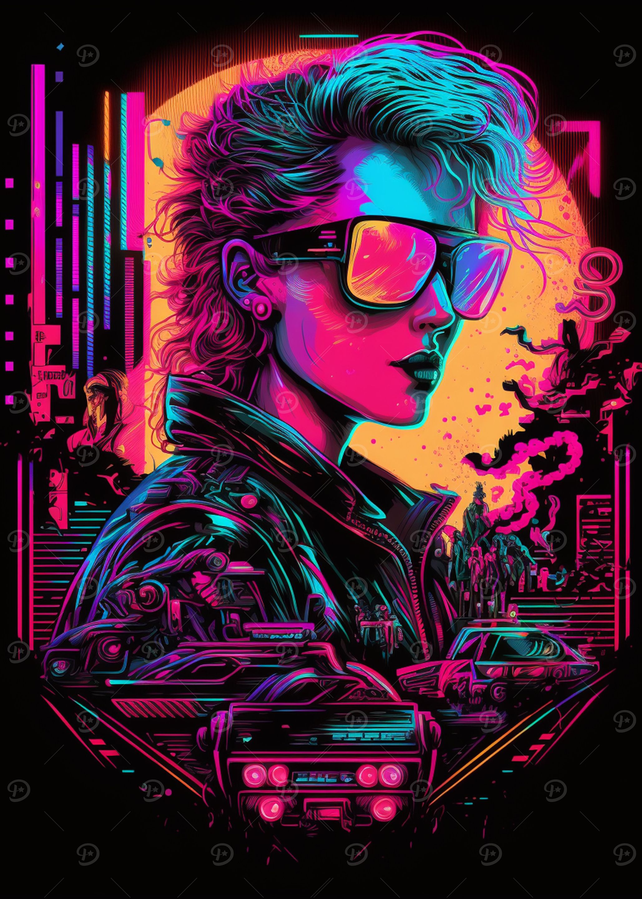 Femme Cyberpunk