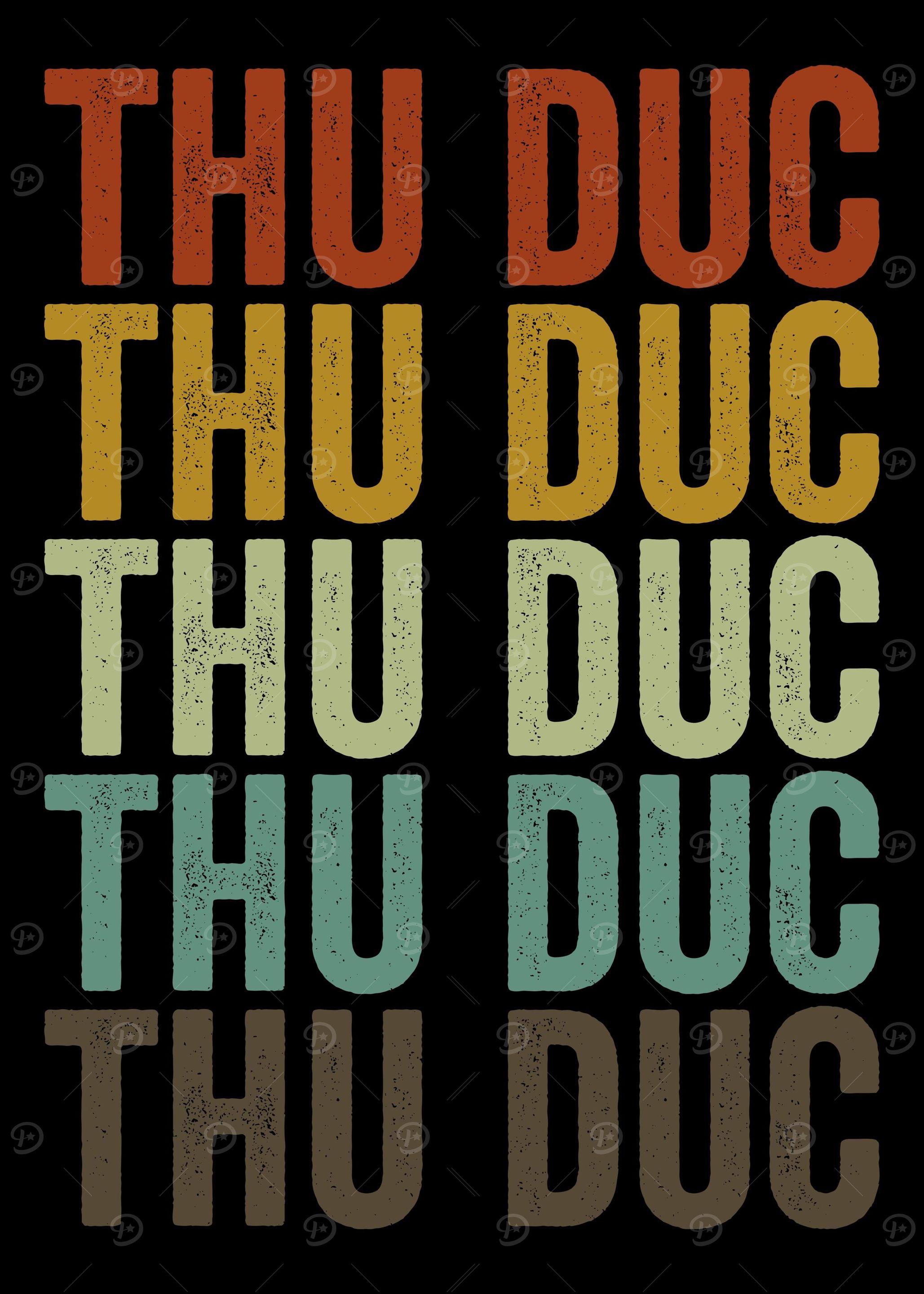 Thu Duc Vietnam Retro