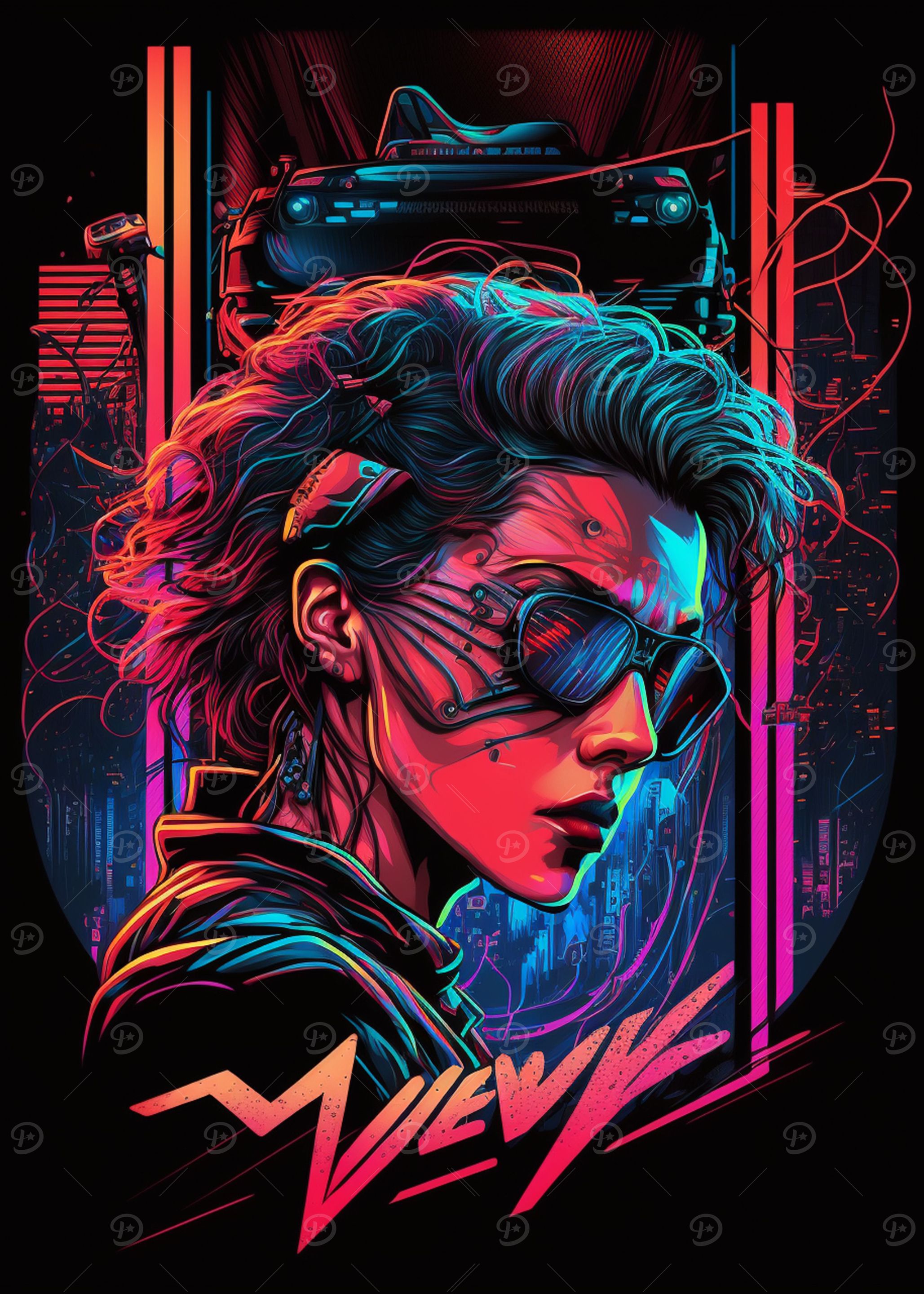Femme Cyberpunk