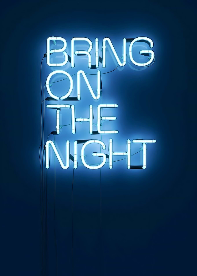 bring on the night text