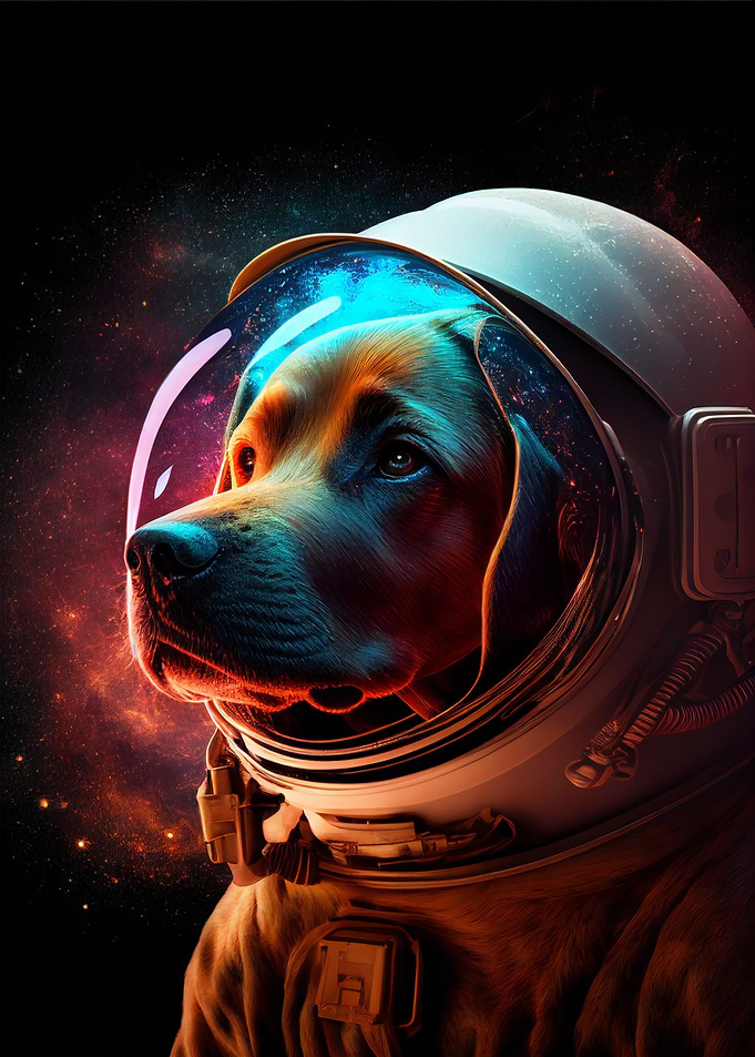 Space Labrador Retriever 1
