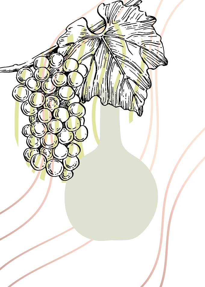 Grape Neutral Abstract