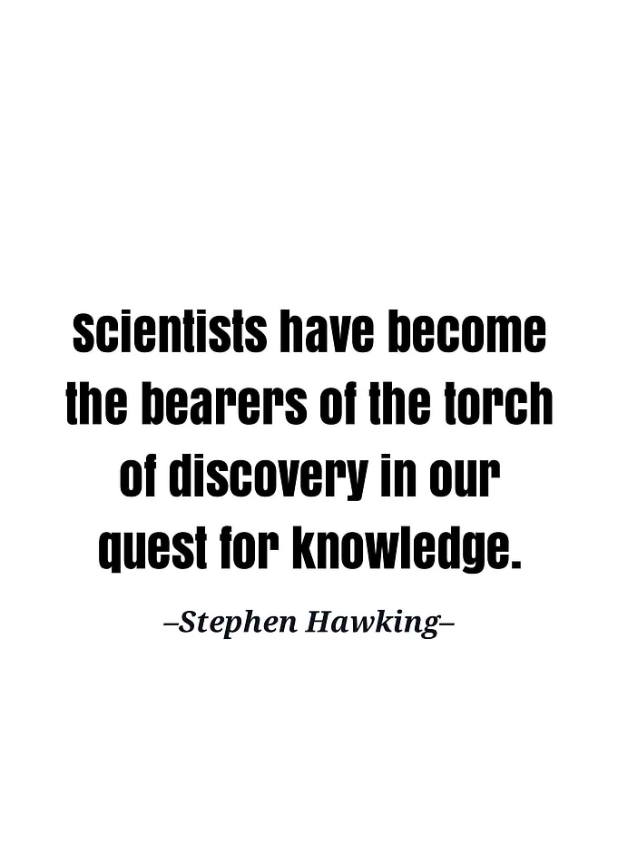 Stephen Hawking quote