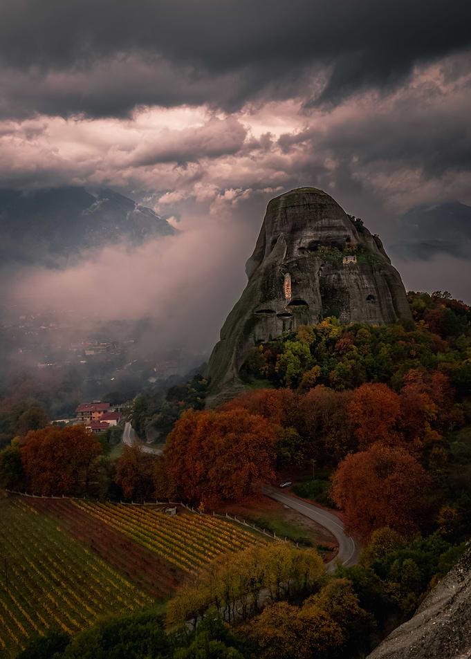 Mountain in the sky