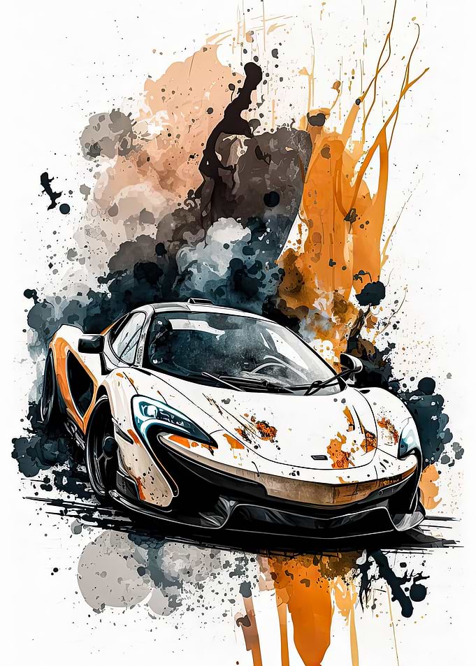 Graffiti McLaren Speed