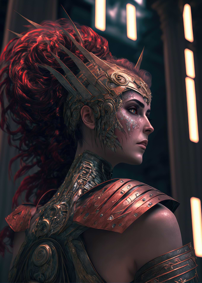 Cyberpunk Persephone