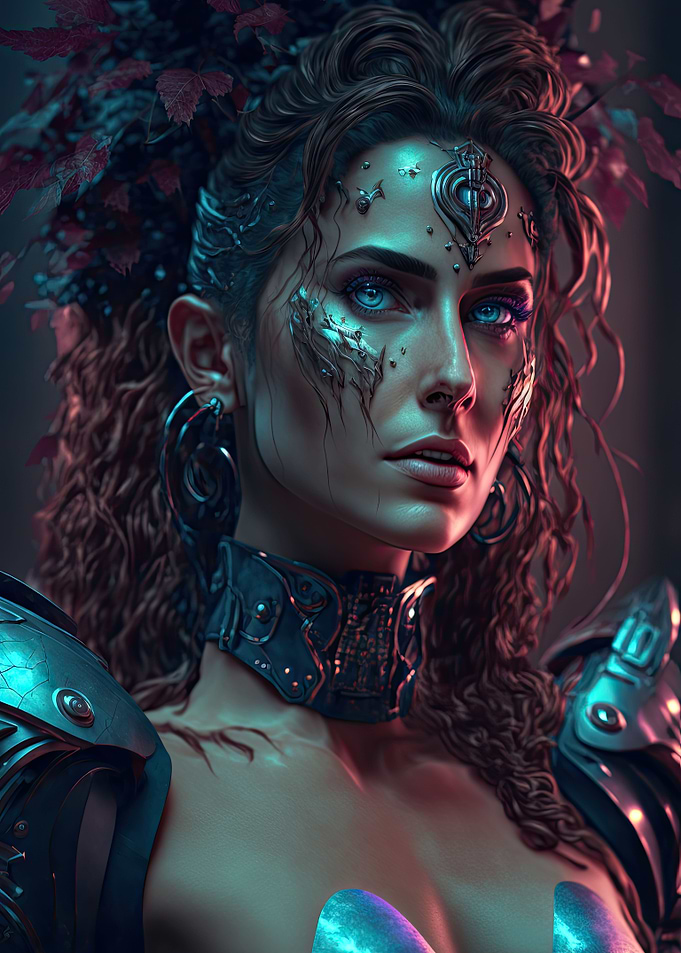Cyberpunk Persephone