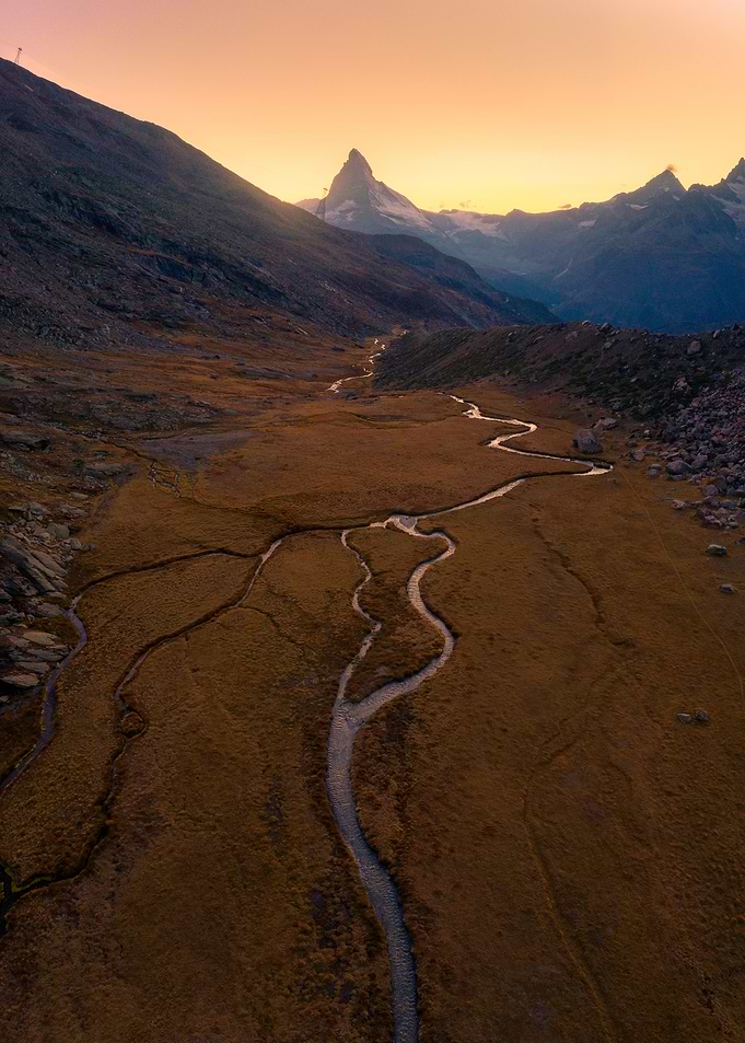 Sunset in Zermatt