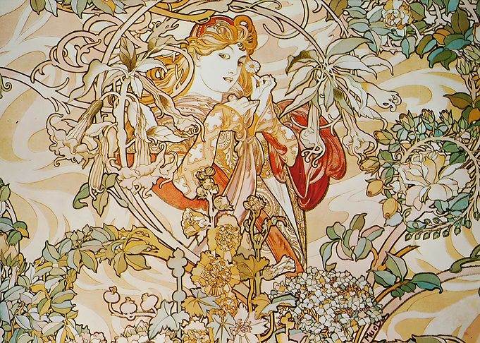 Alphonse Mucha Art Nouveau