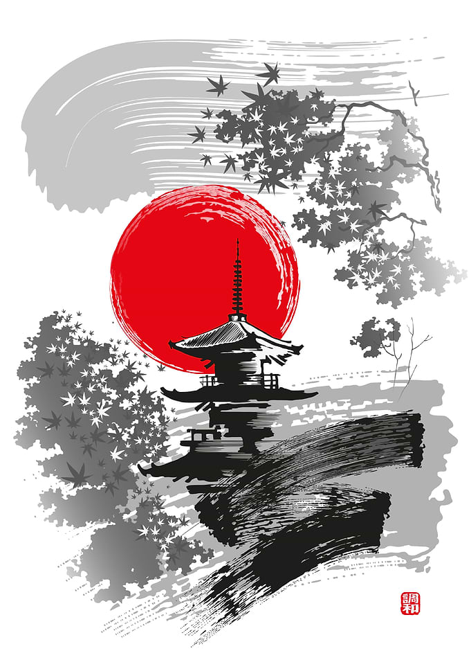 Japanese Pagoda