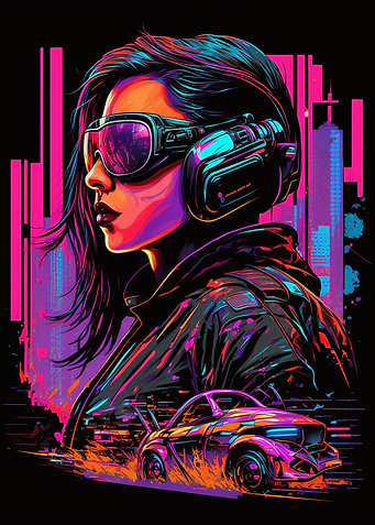 Femme Cyberpunk