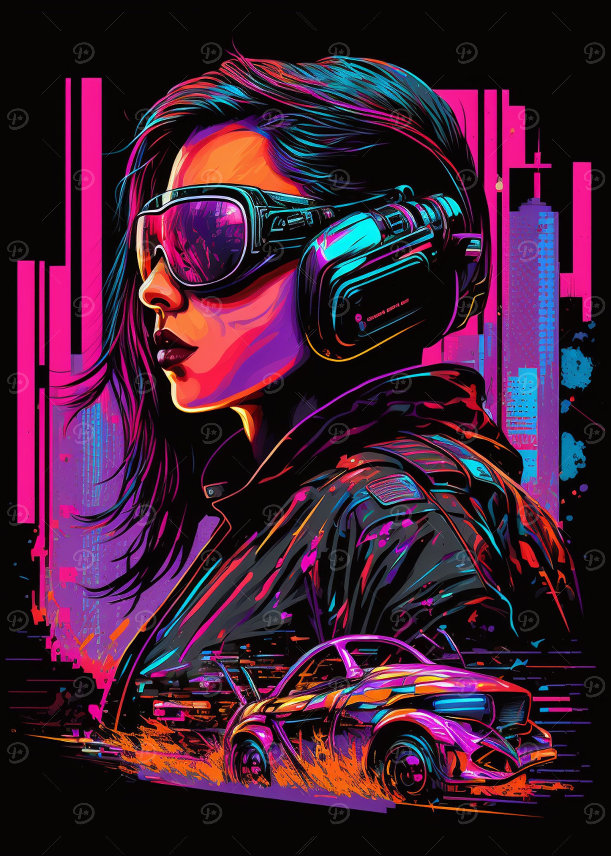 Femme Cyberpunk