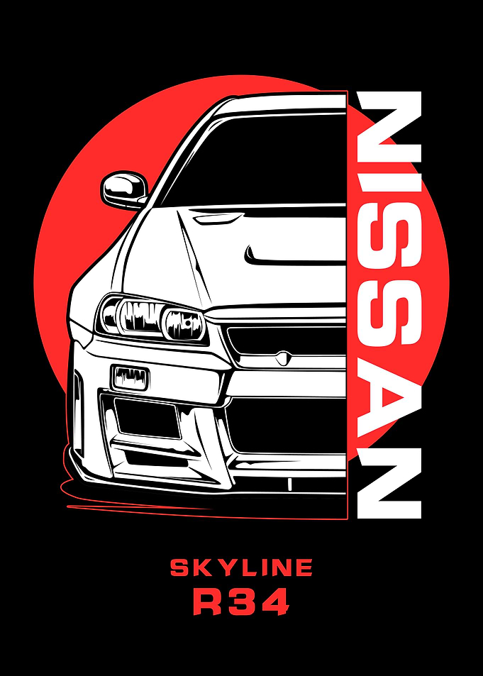 Nissan R34 GTR