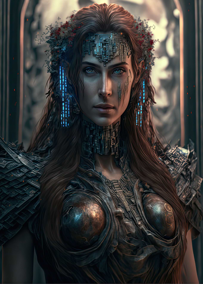 Cyberpunk Persephone