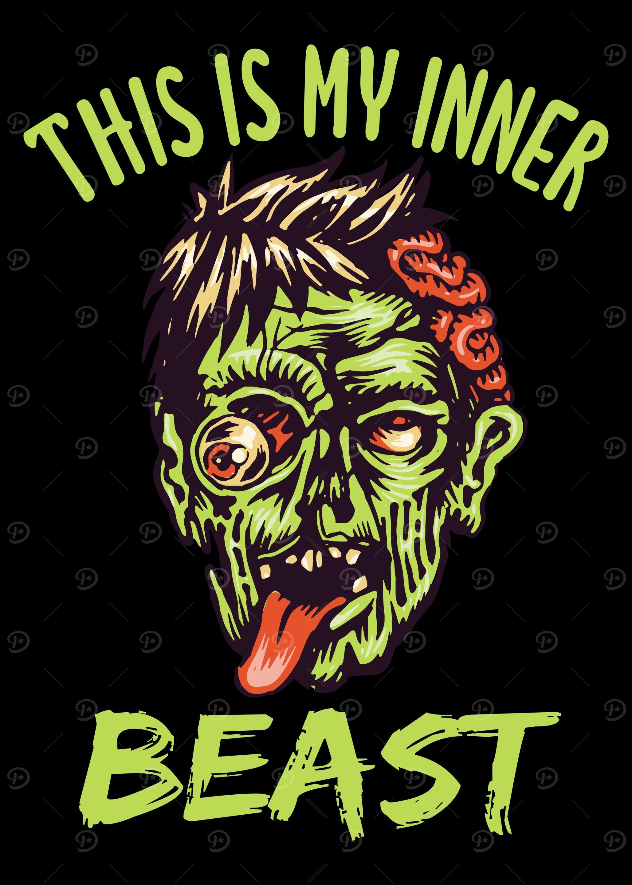 A zombie is my inner monst