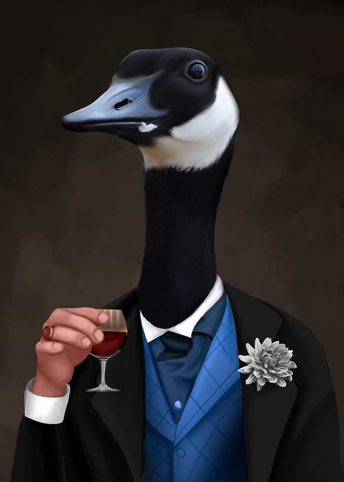 Duck wine
