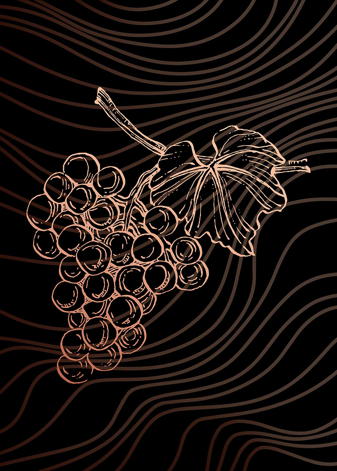 Grape Neutral Abstract