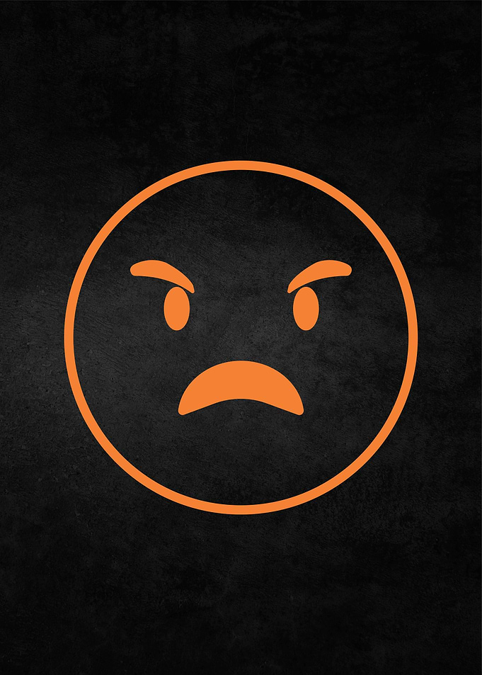 emoji angry face