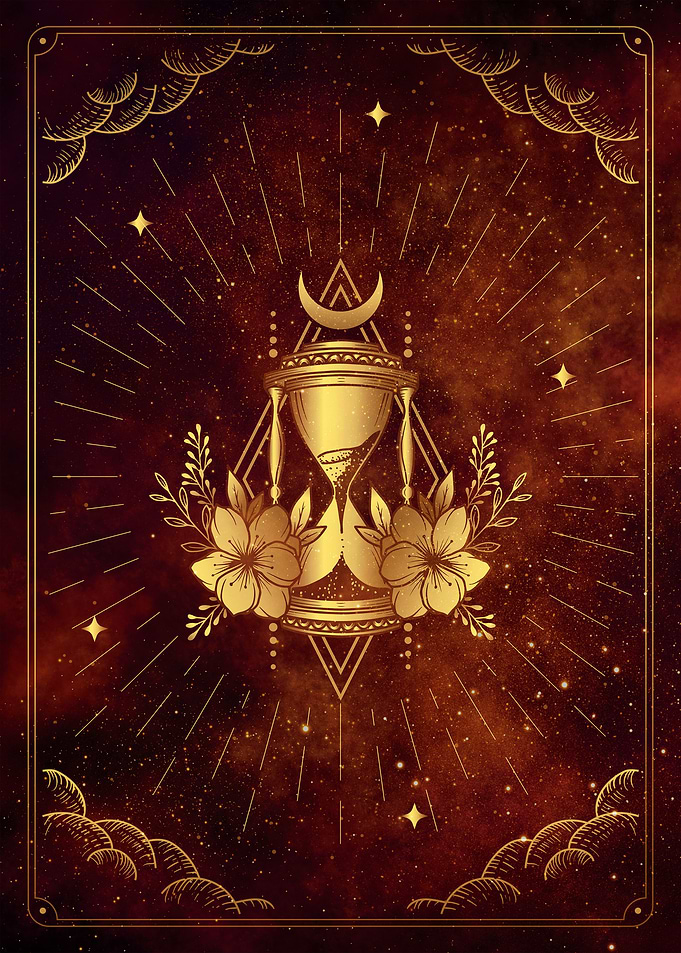 Tarot the grail flower