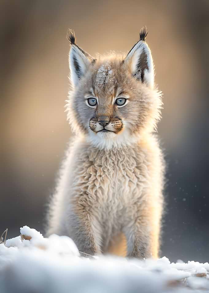 Cute bobcat
