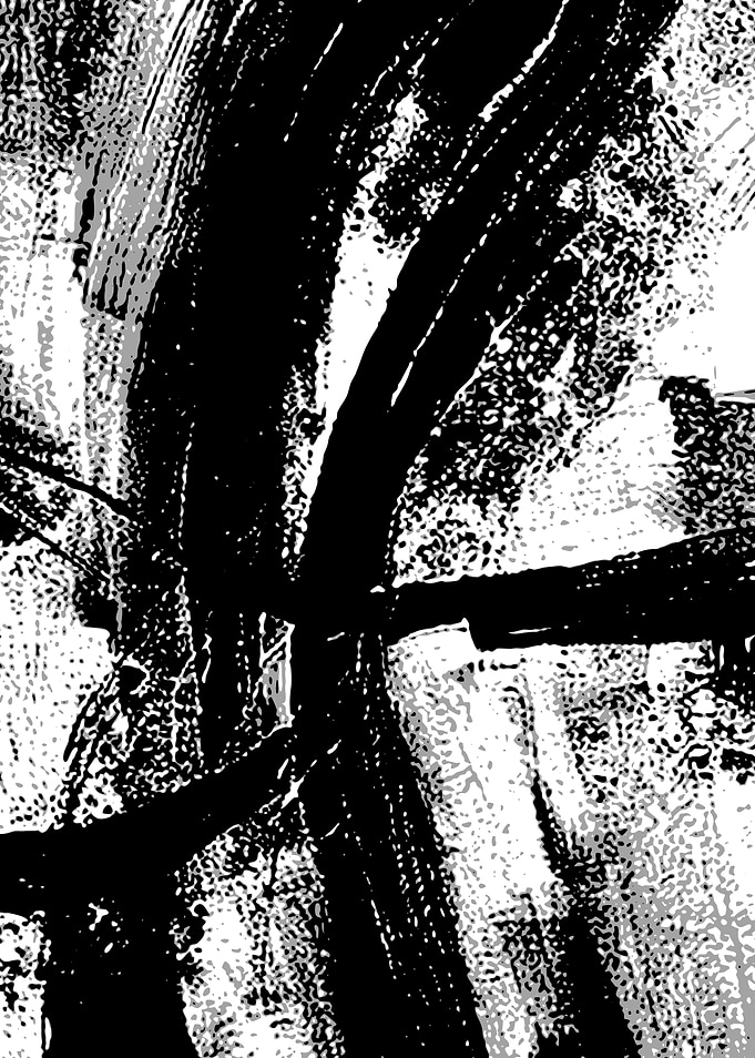 Black and White Abstract