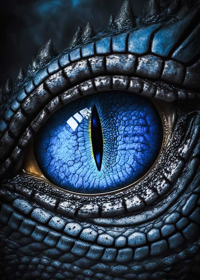 Black dragon eye