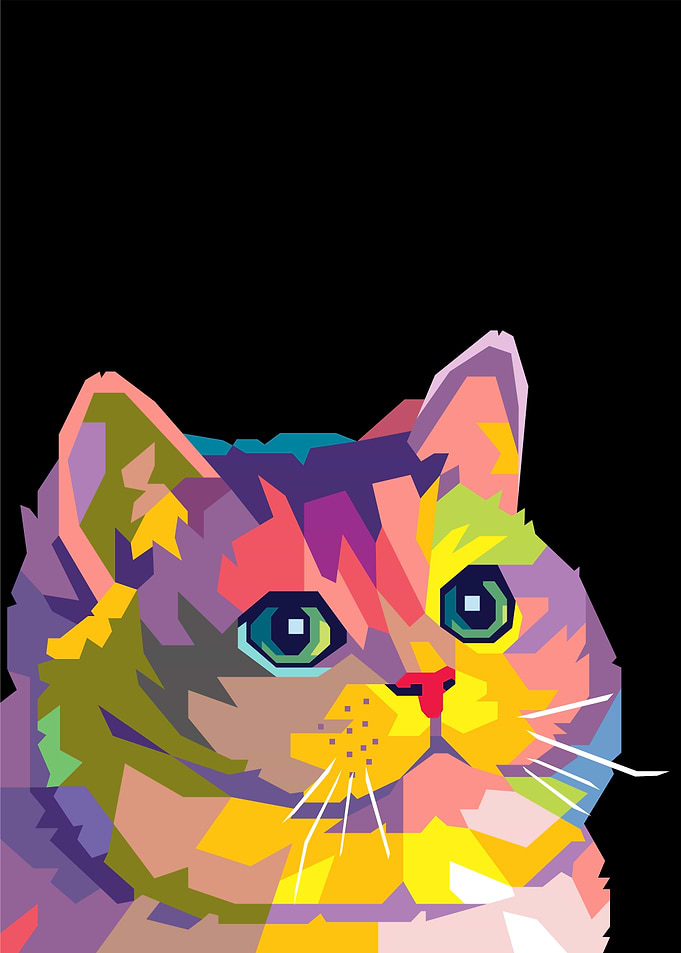 heavy breathing cat