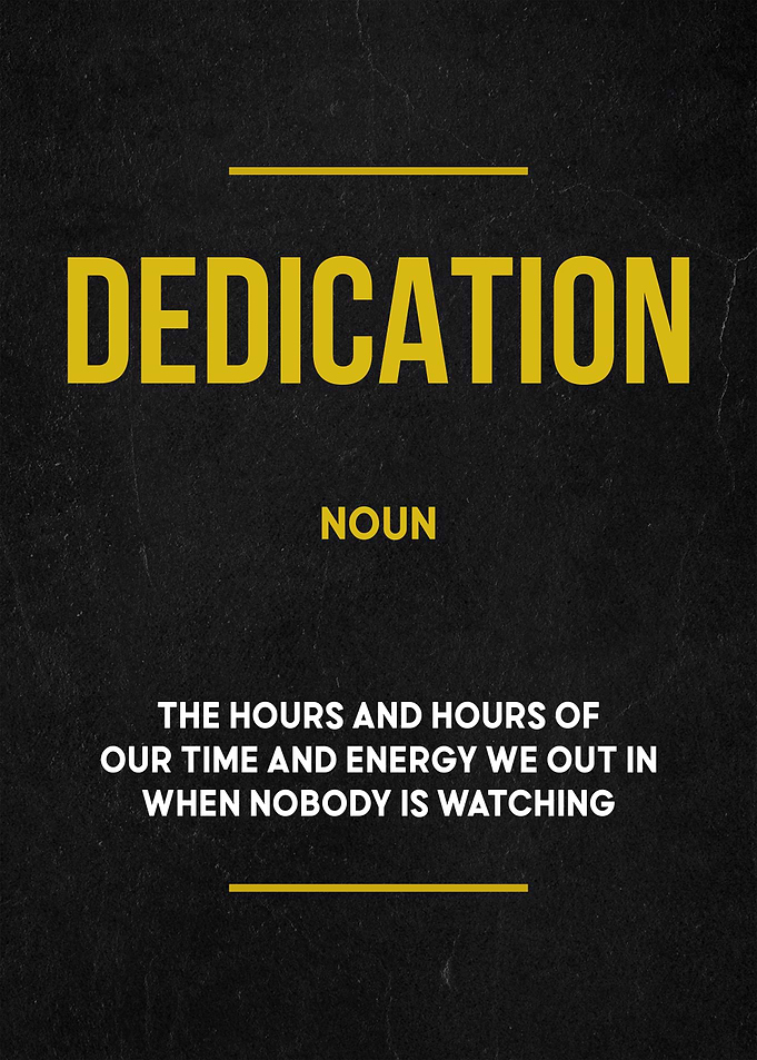 dedication definition