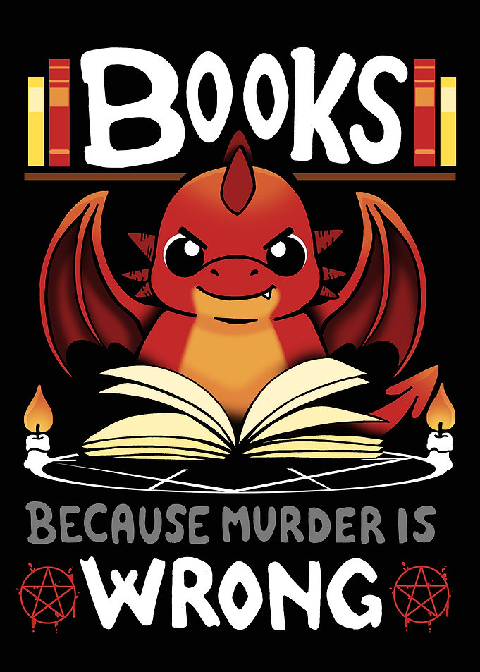 Books because Murder is Wr