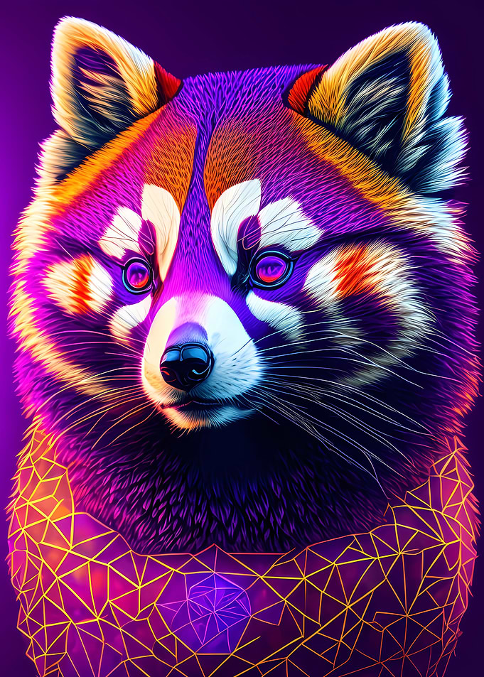 Fantastical Red Panda