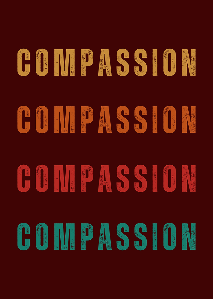 compassion retro style