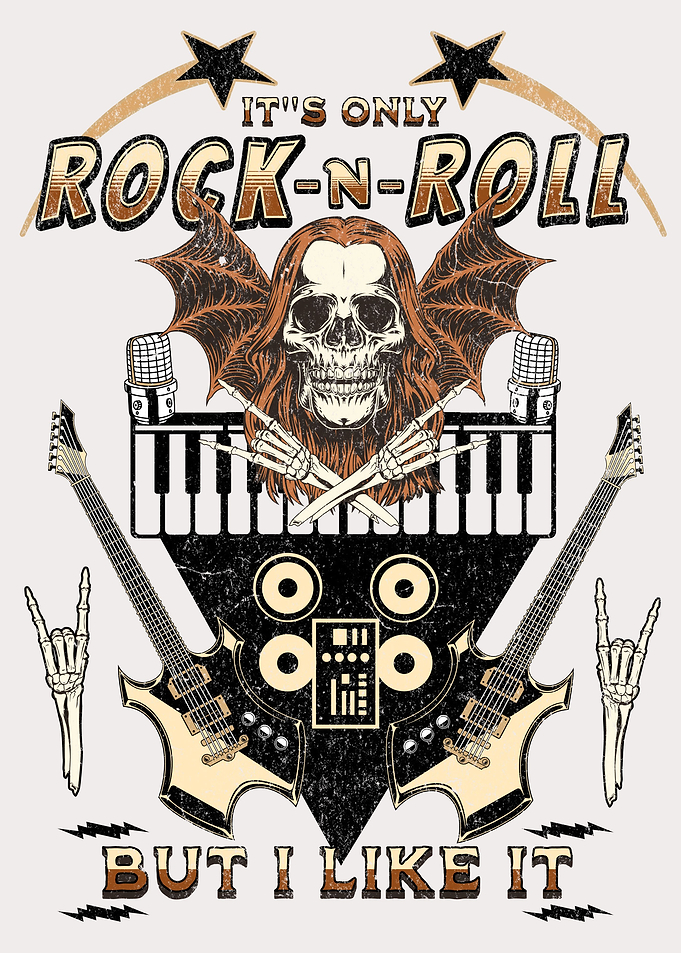 its only rock and roll