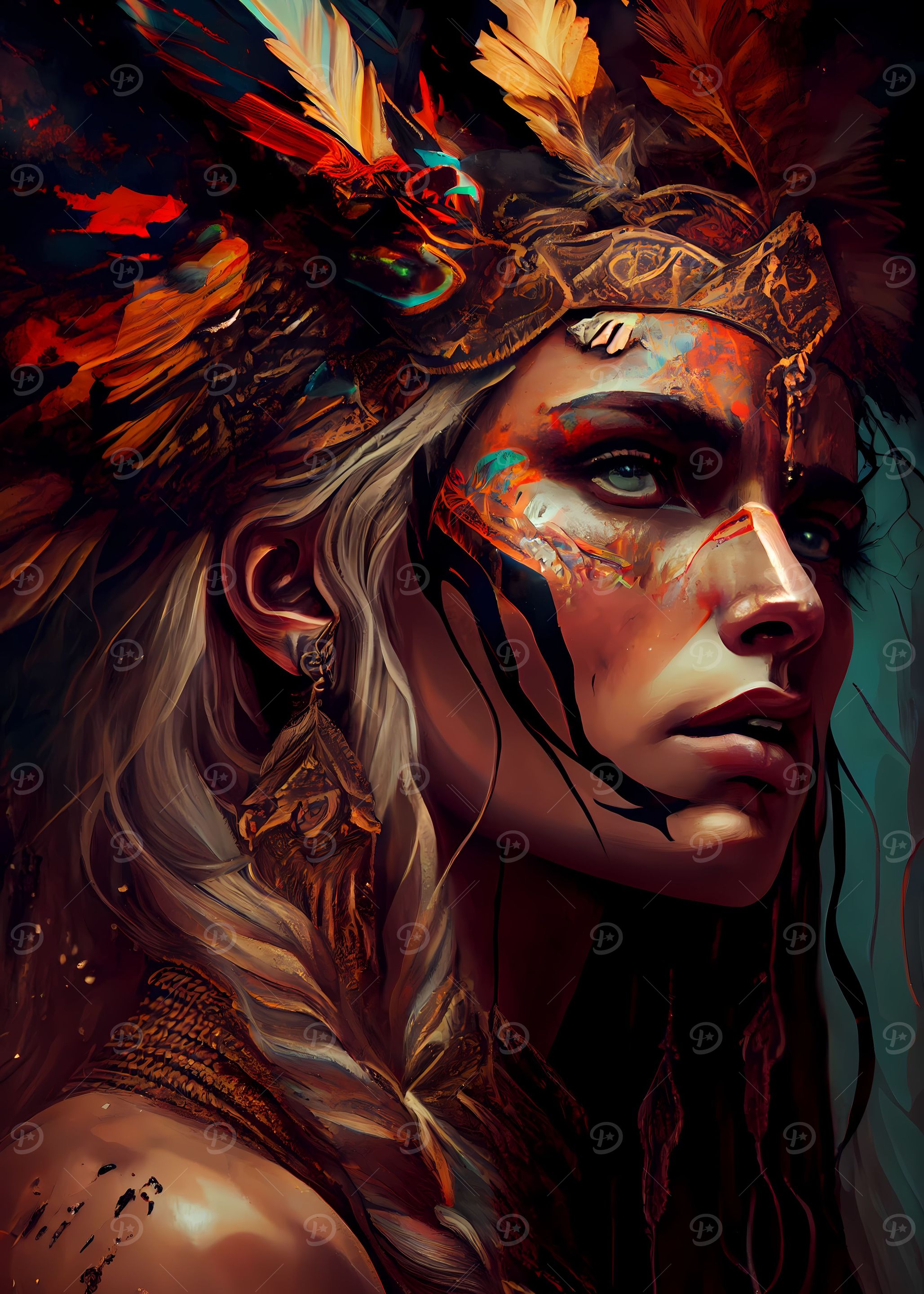 Native American Portrait 1
