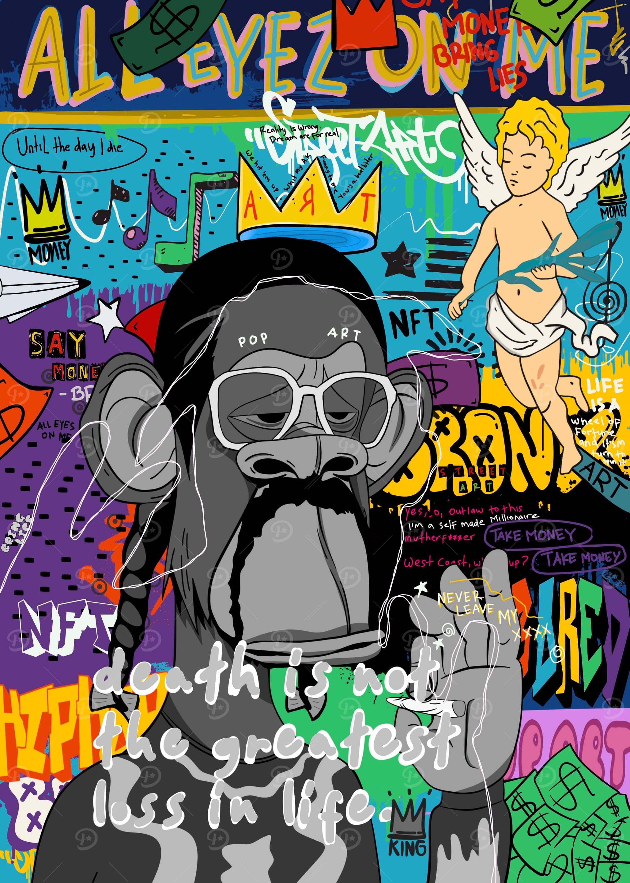 Bored ape graffiti