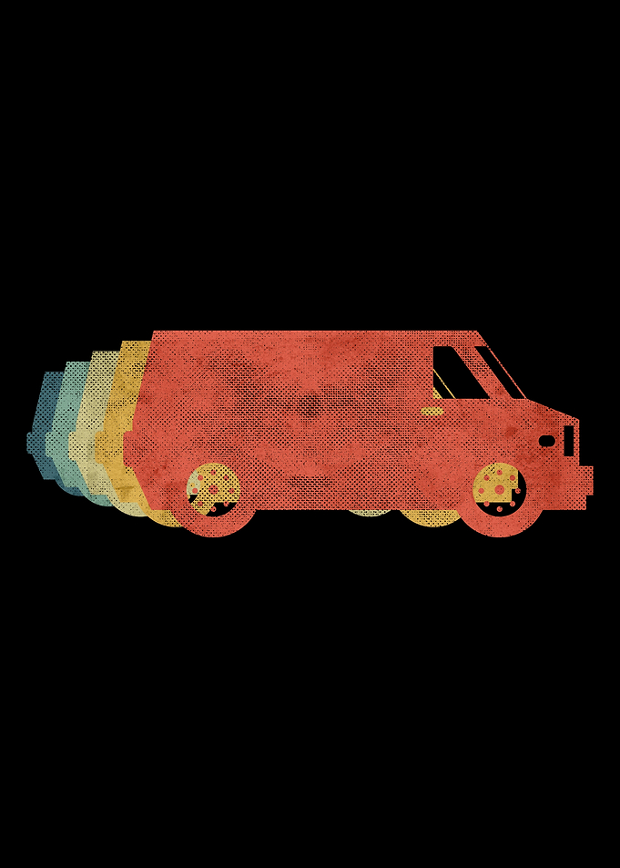 Van Truck Retro Vintage