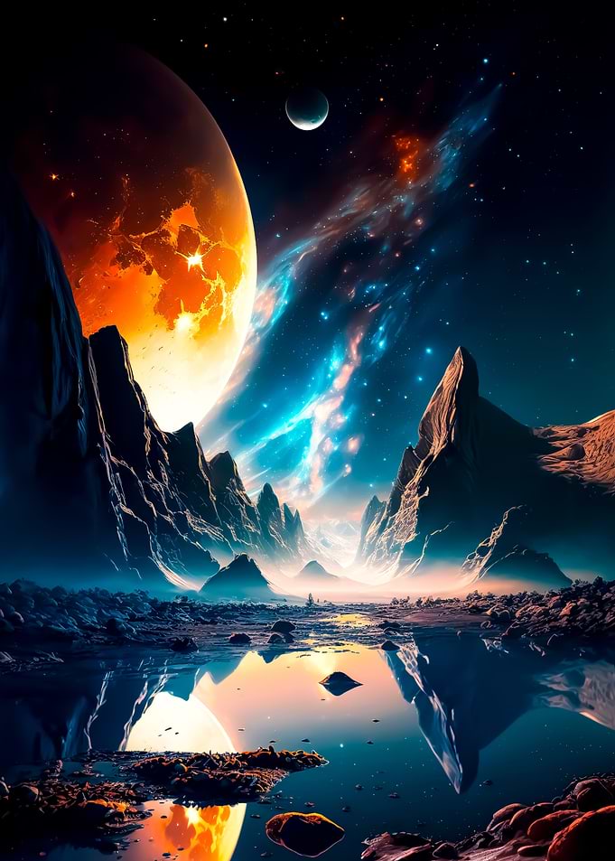 Martian Lake