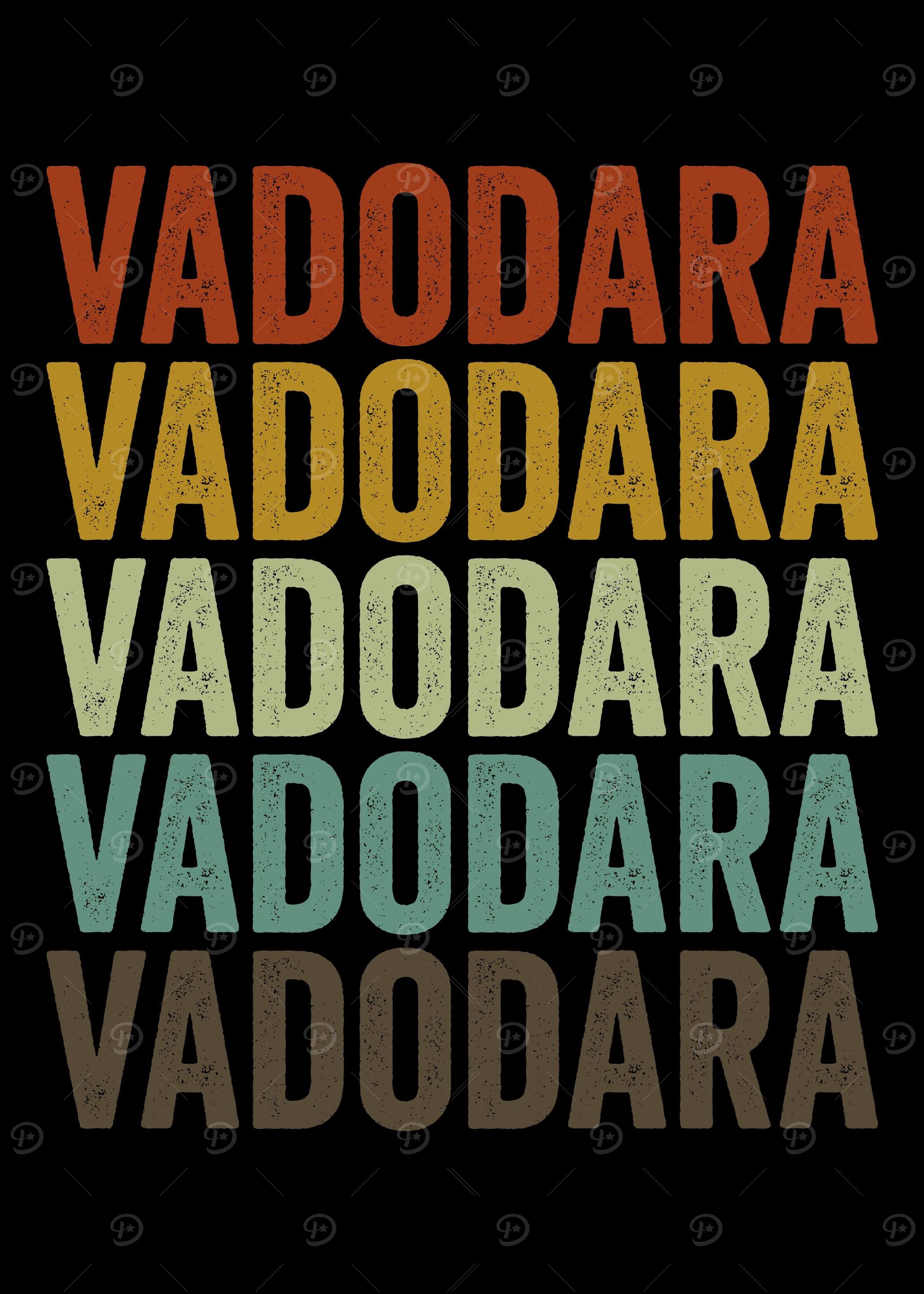 Vadodara India Retro