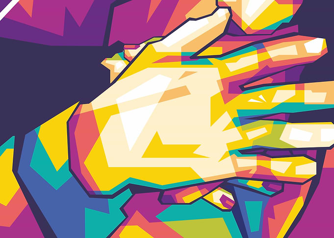 Hand Best Geometry Art