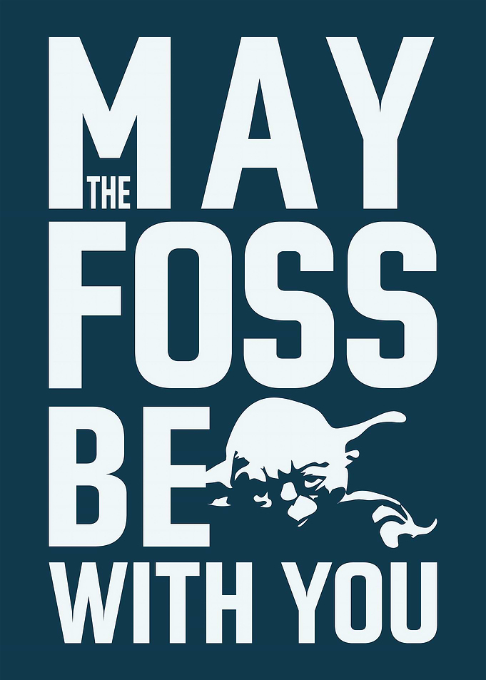 May Foss Be With You Linux