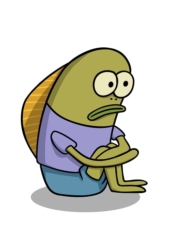 Meme Fish Minimalist