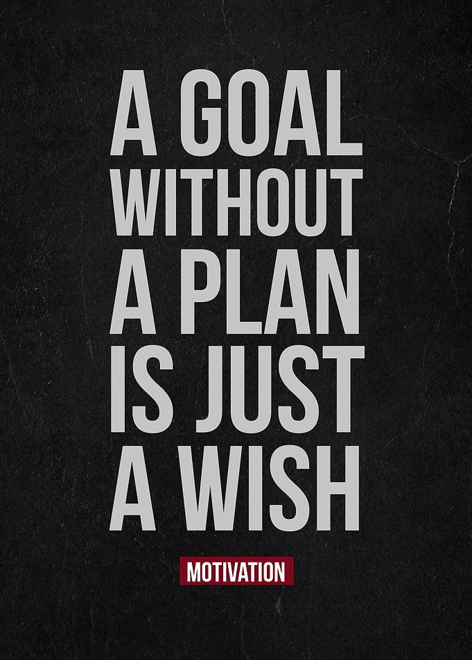 a goal withou a plan