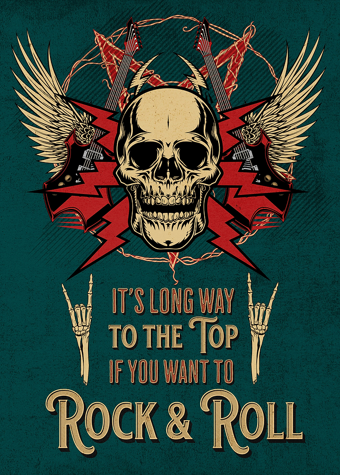 Rock n Roll poster