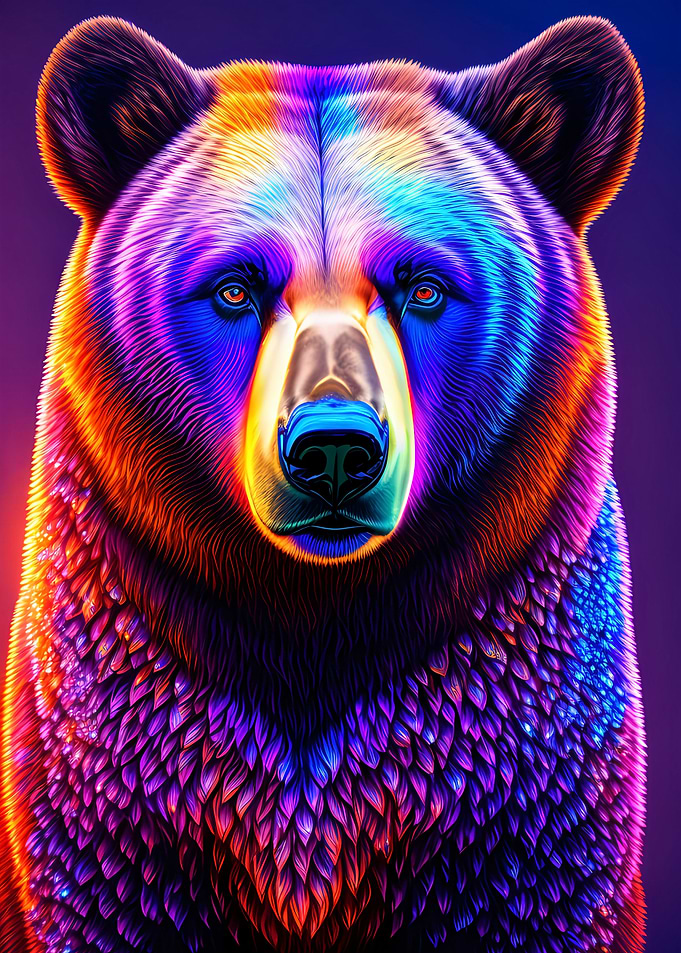 Rainbow Grizzly