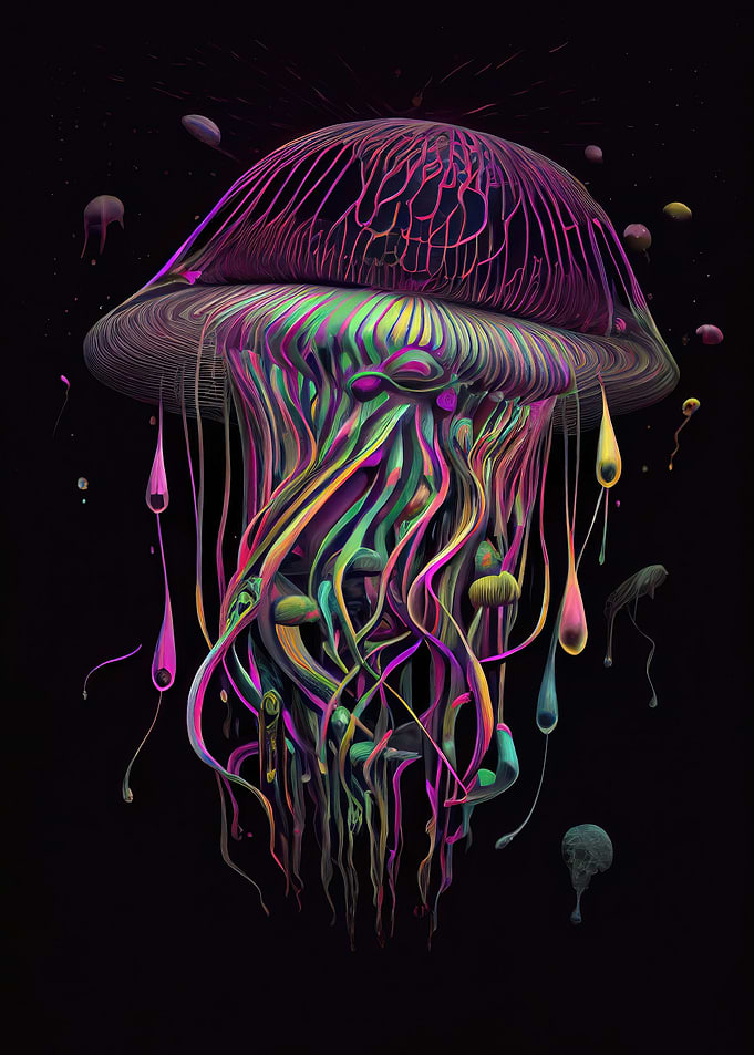 Psychedelic Jellyfish